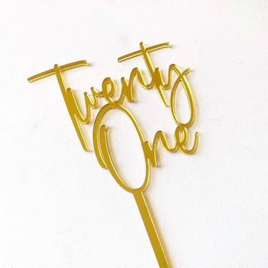 Acrylic Topper Add on
