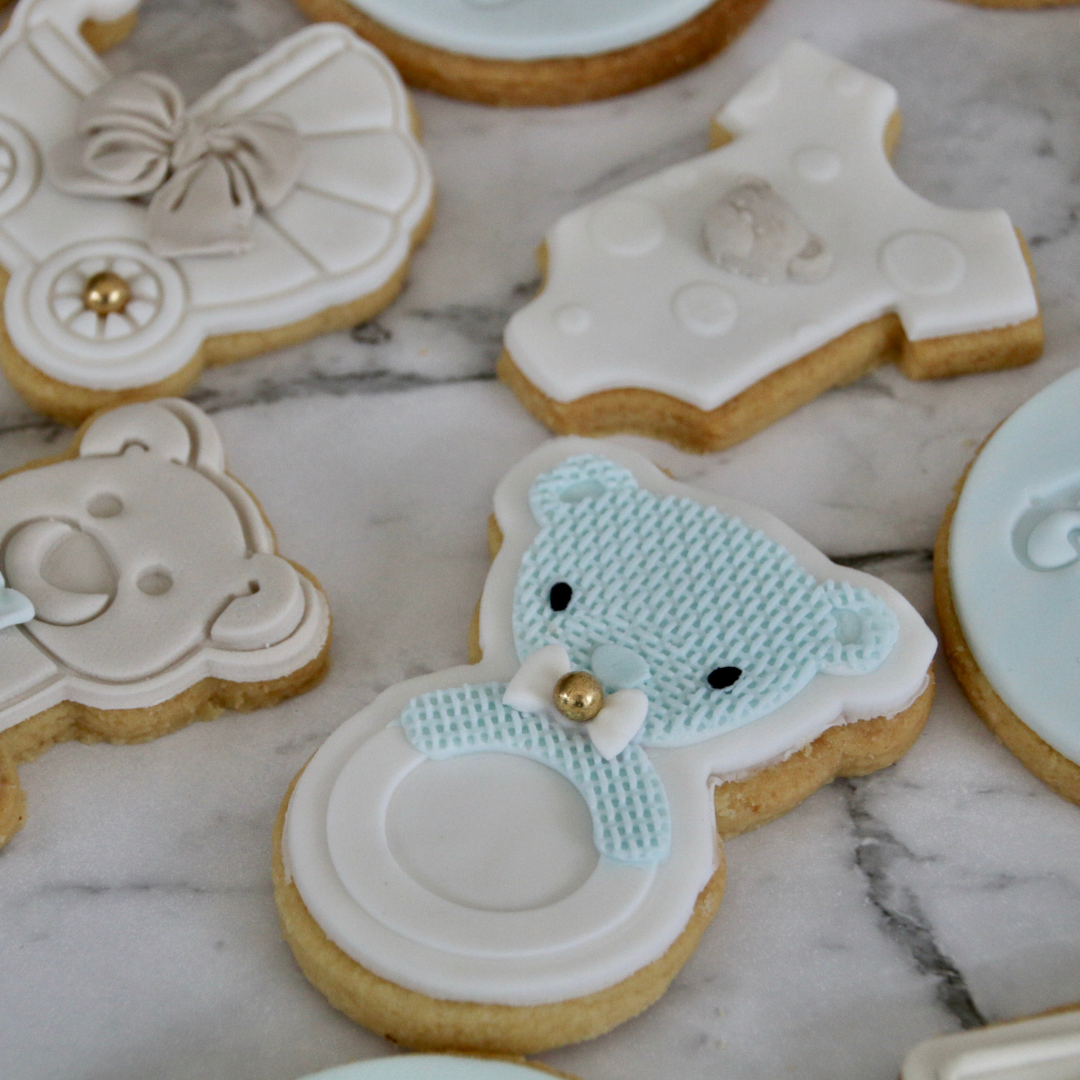 Bear themed Baby Cookies