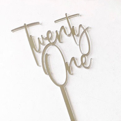 Acrylic Topper Add on