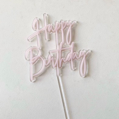 Acrylic Topper Add on