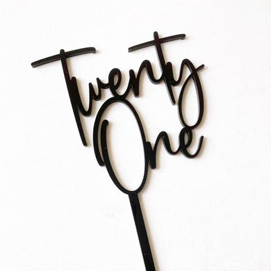 Acrylic Topper Add on