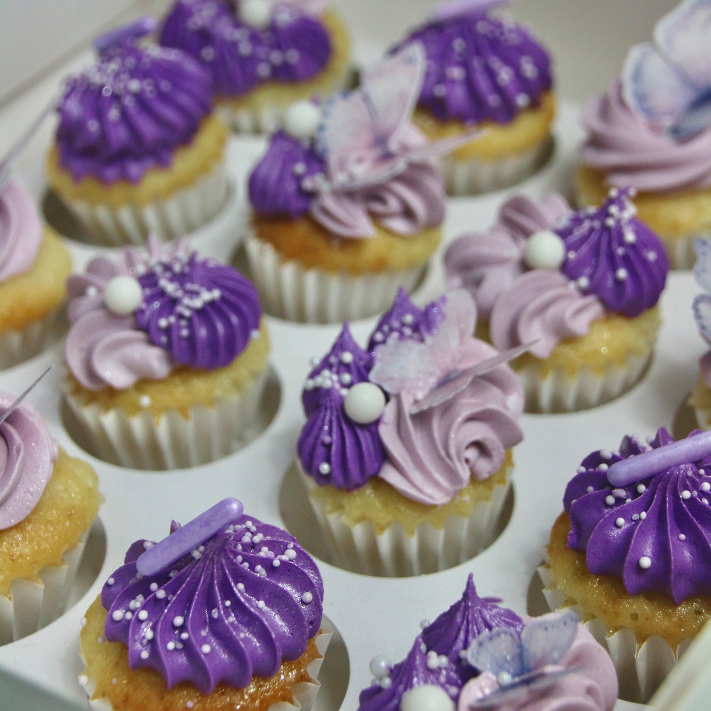 Mini Butterfly Cupcakes