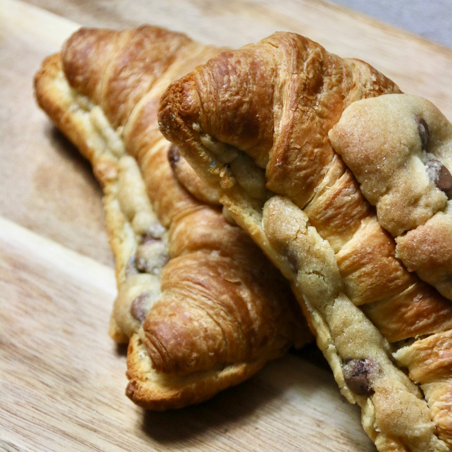 Crookie (Cookie dough filled Croissant)
