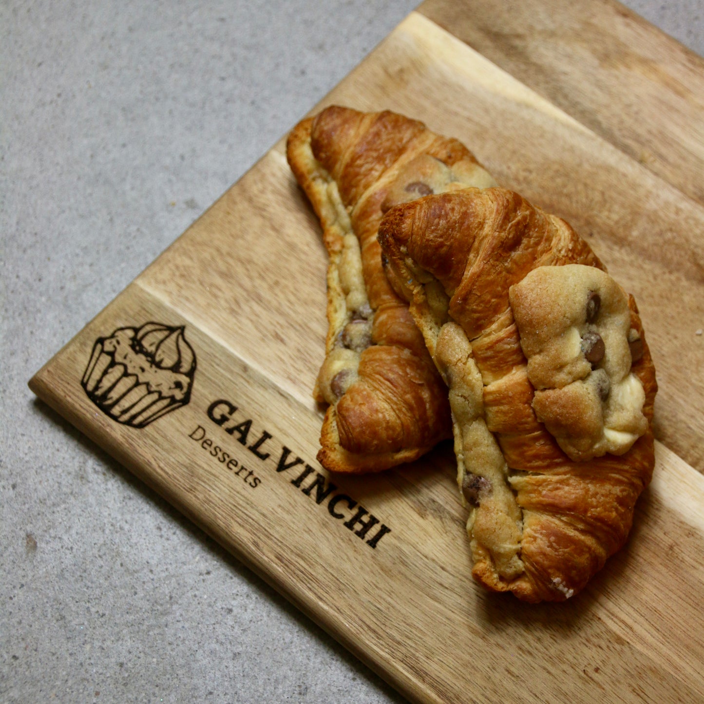 Crookie (Cookie dough filled Croissant)