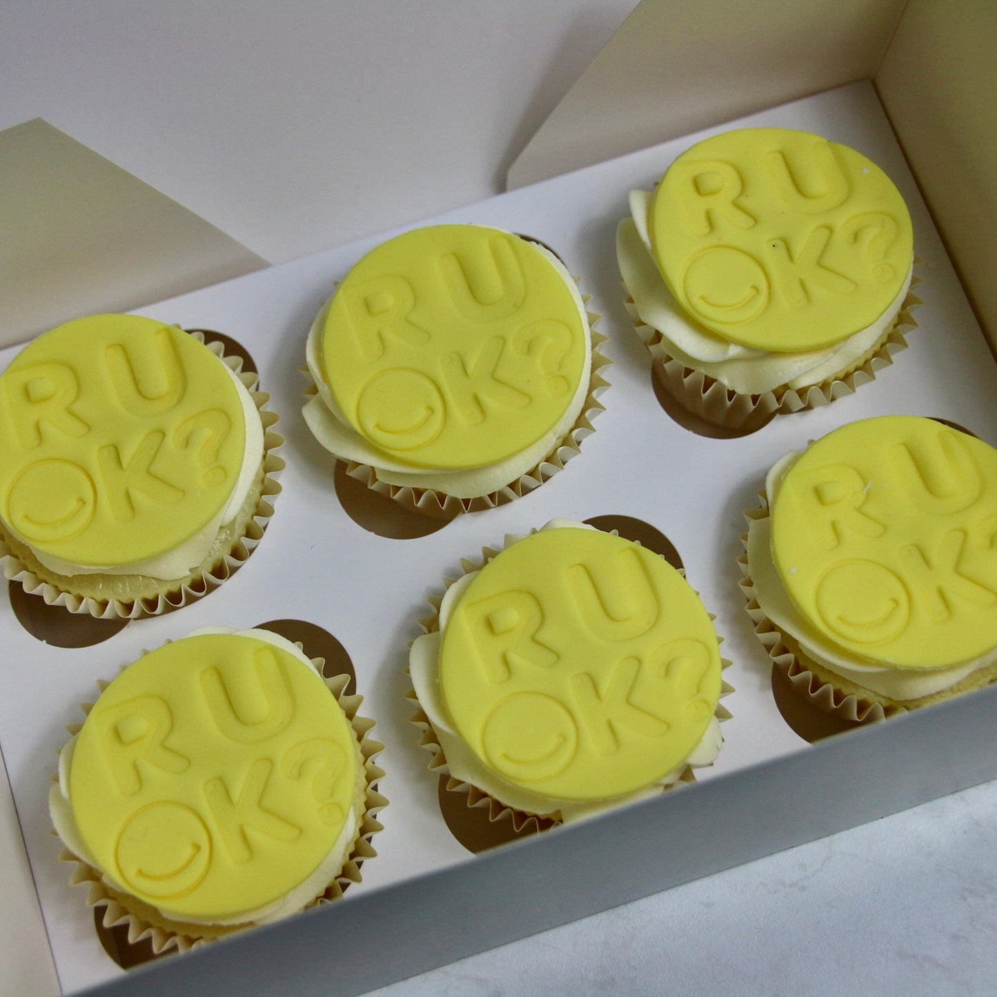 R U OK? Day Cupcakes