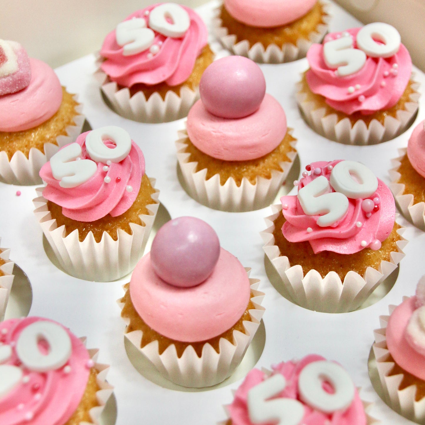 Loaded Mini Cupcakes