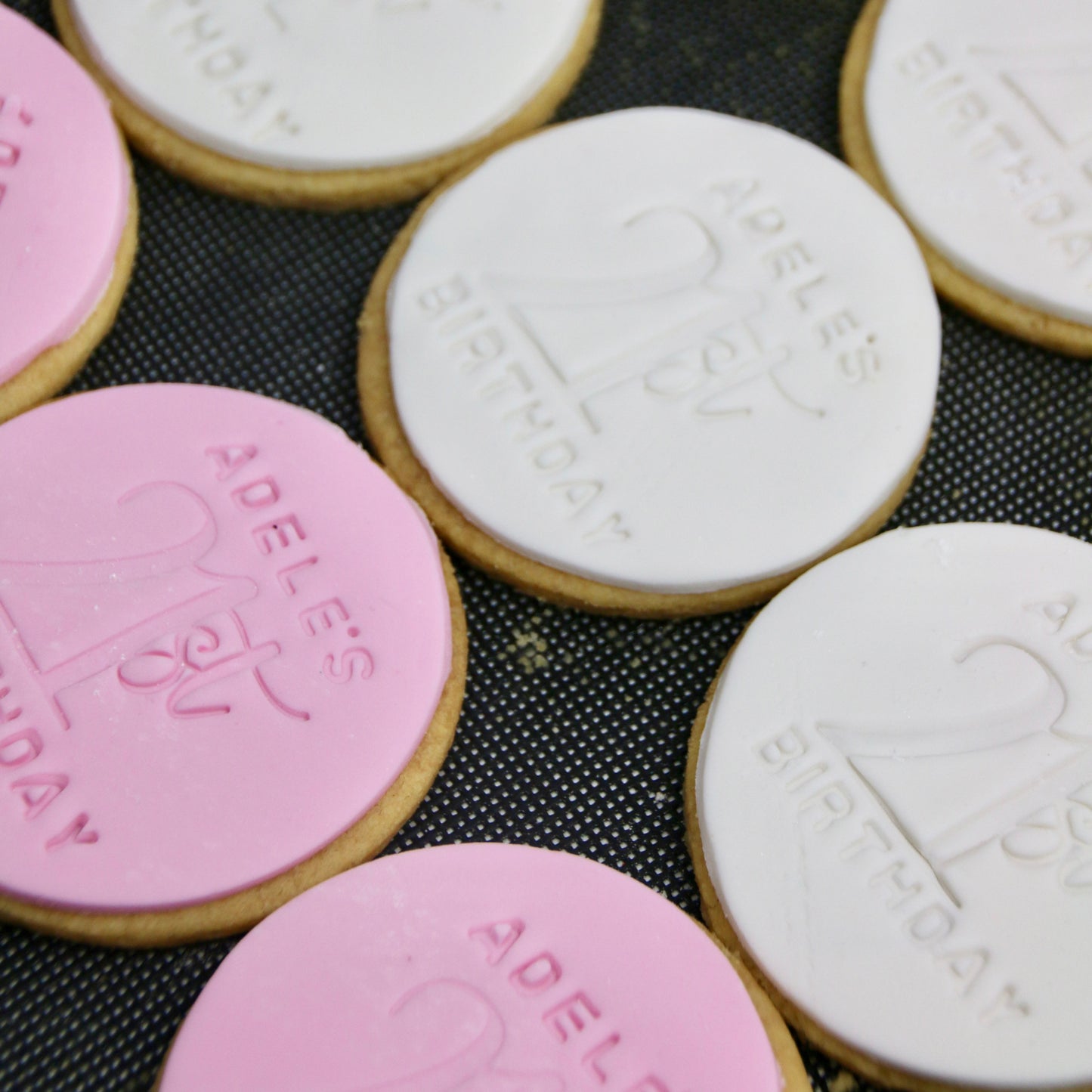Name's 18th/21st Birthday Cookies