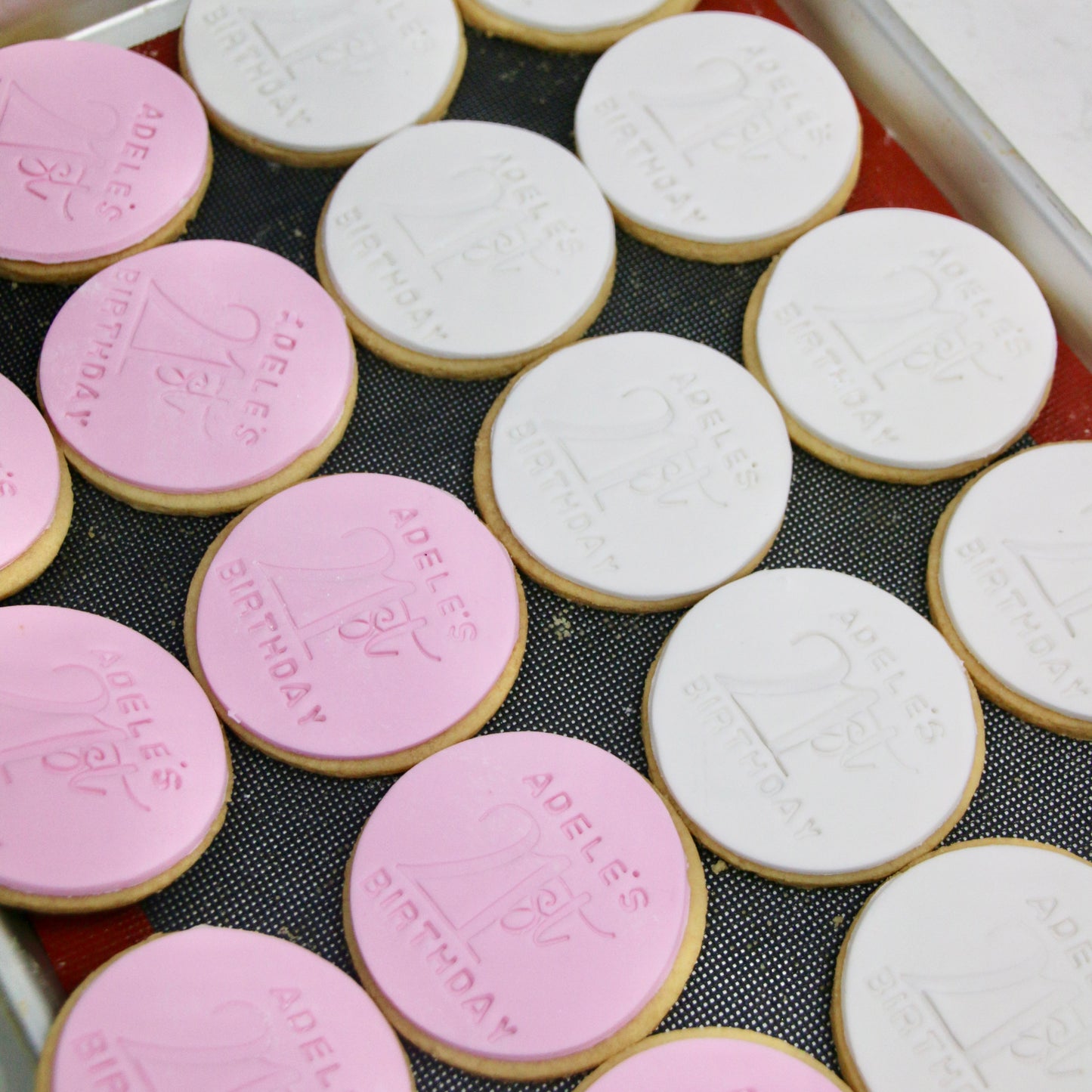 Name's 18th/21st Birthday Cookies