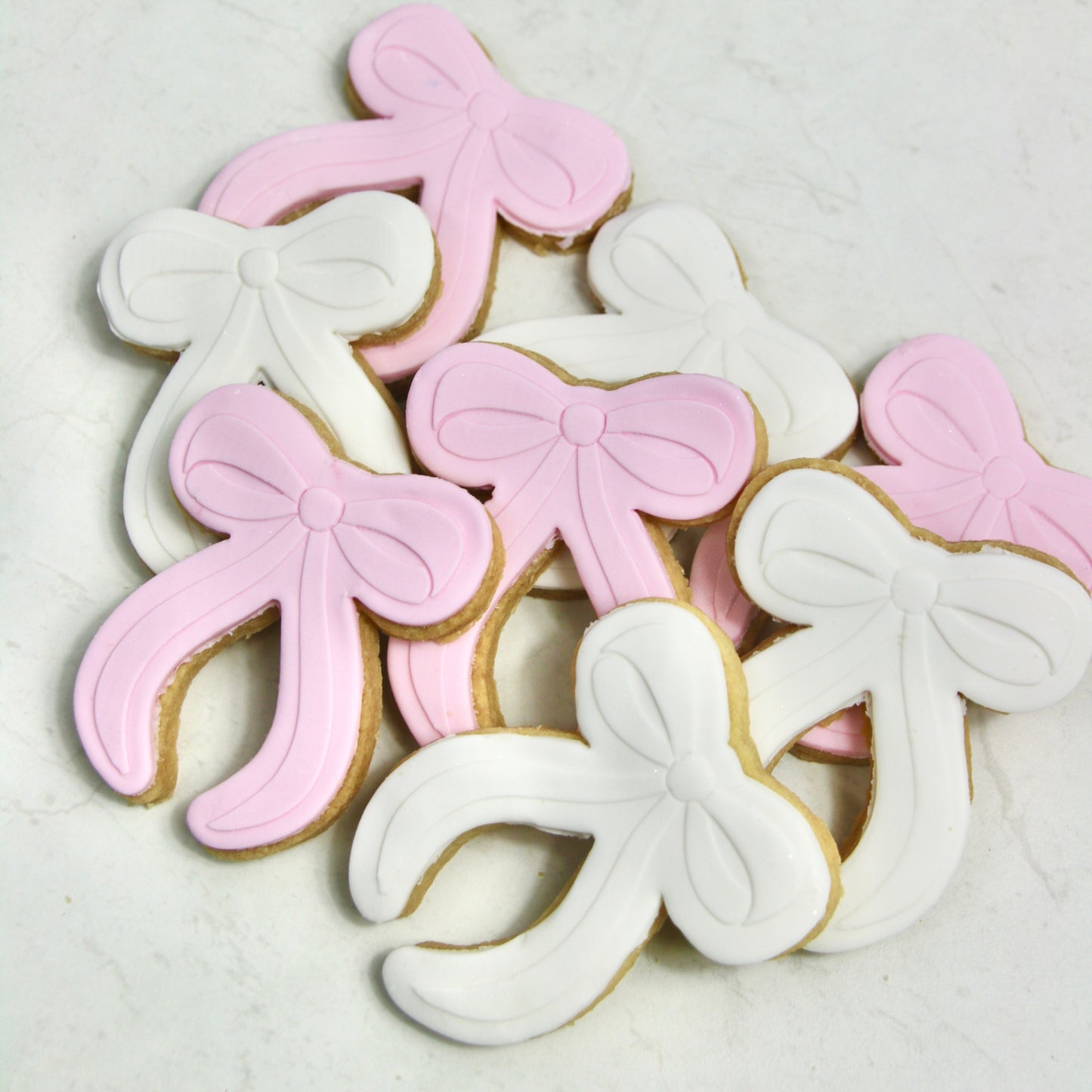 Bow Favour Fondant Cookies