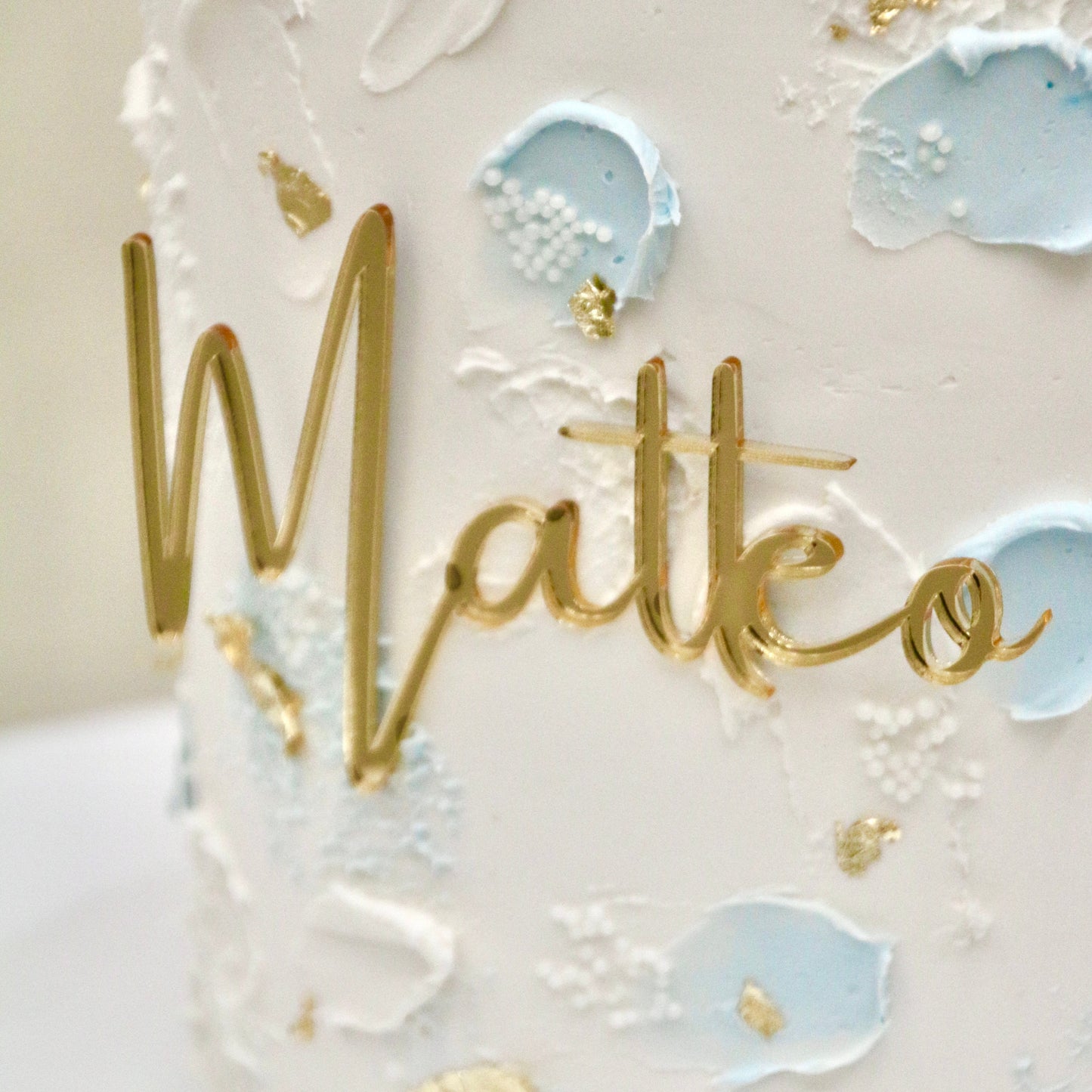 Textured Custom Cake
