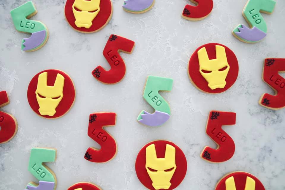 Marvel Superhero Cookies
