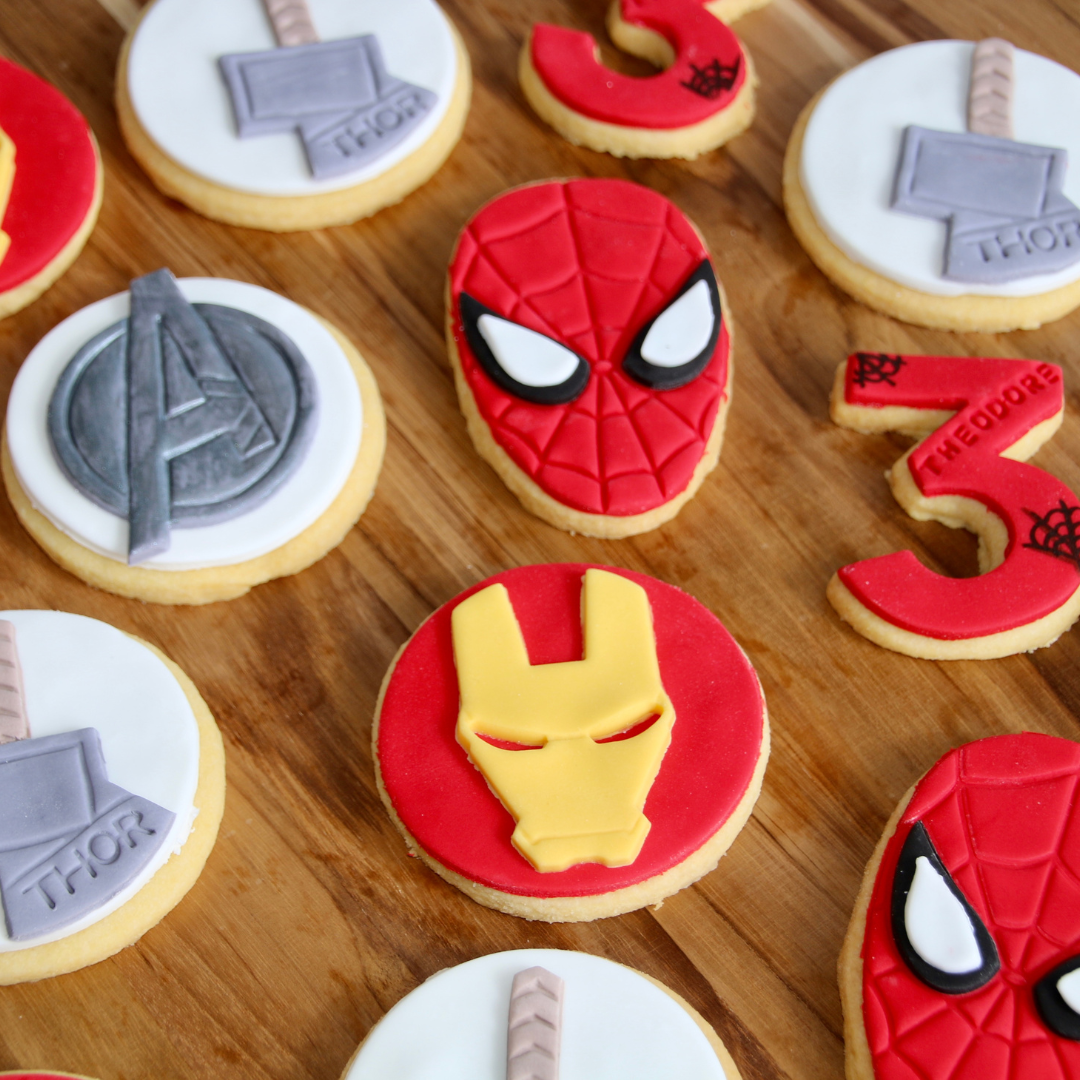 Marvel Superhero Cookies