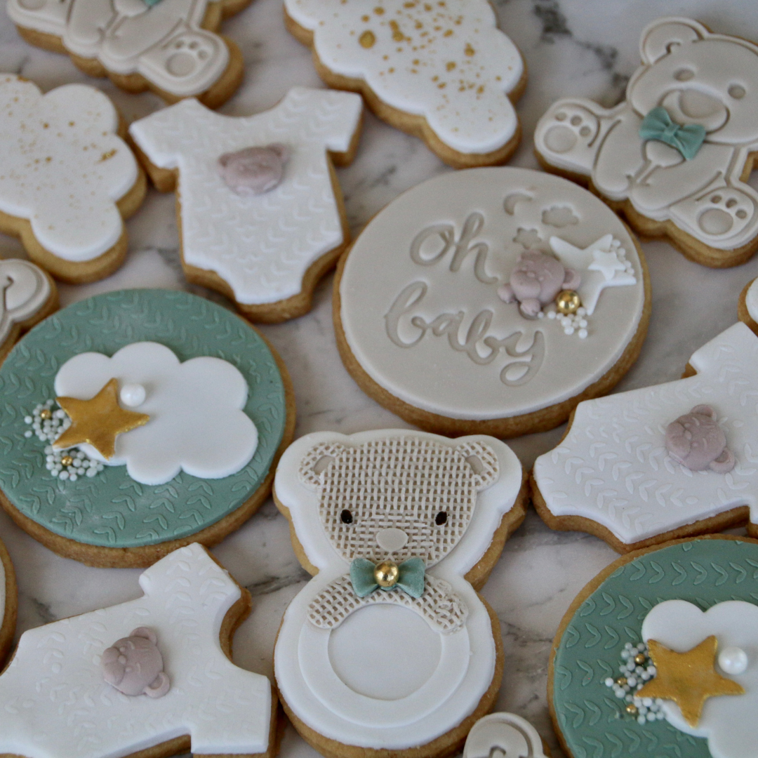 Bear themed Baby Cookies