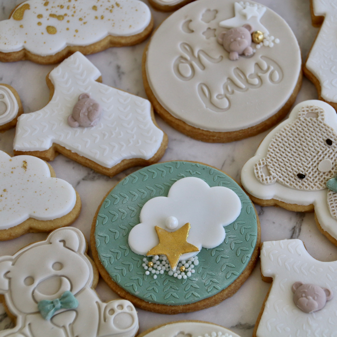 Bear themed Baby Cookies