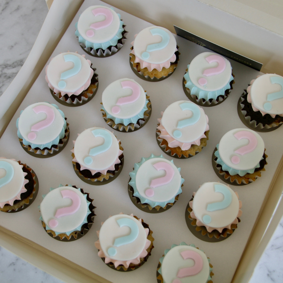 Gender Reveal Cupcakes