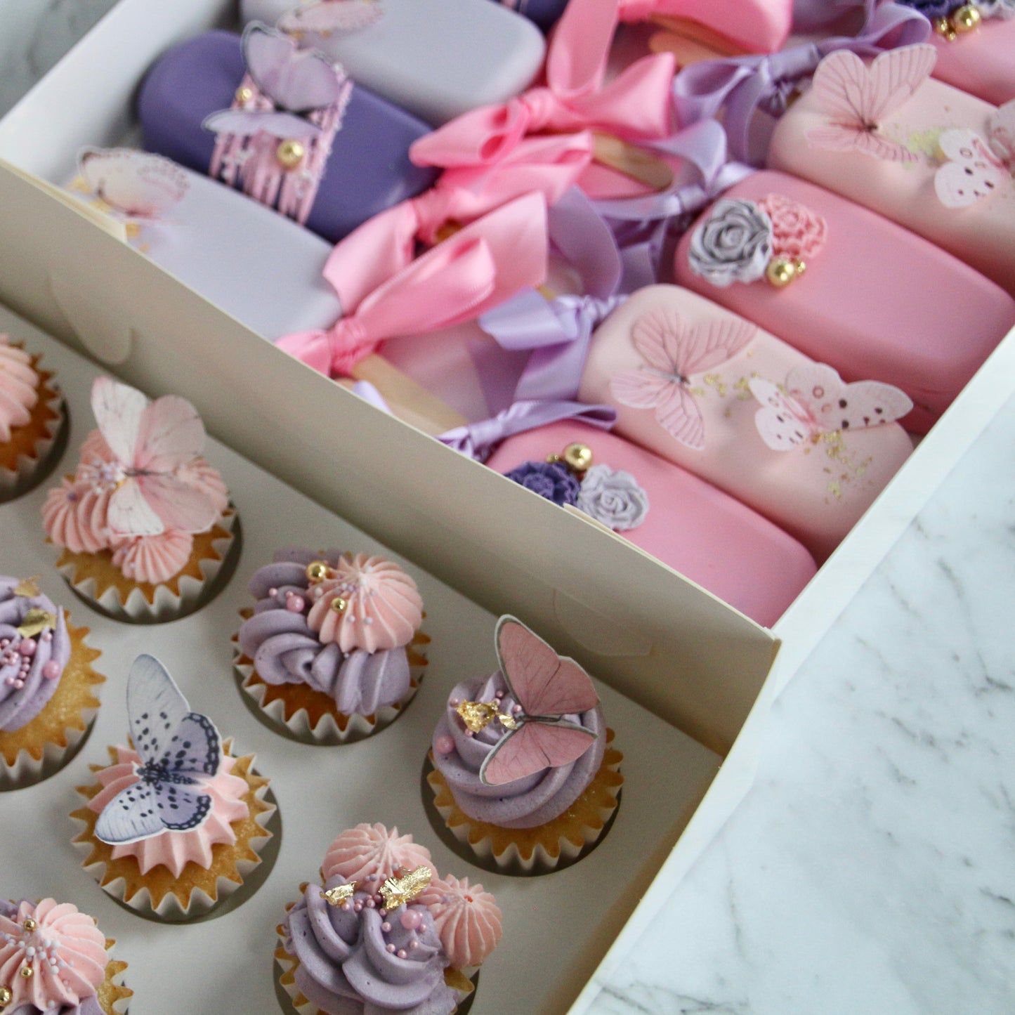 Butterfly themed Cakesicles Galvinchi Desserts