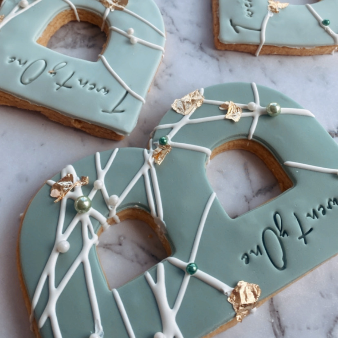 Jumbo Letter Cookies