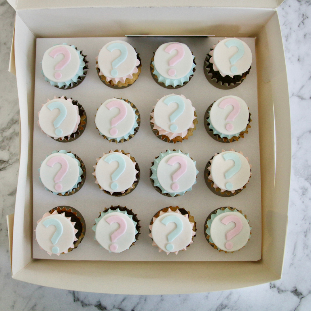 Gender Reveal Cupcakes
