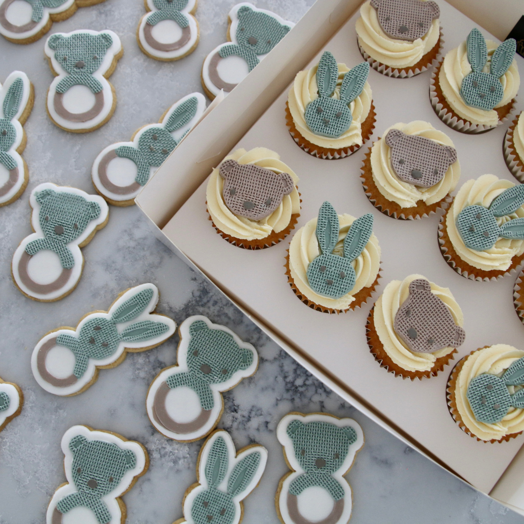Bunny & Bear Cupcakes