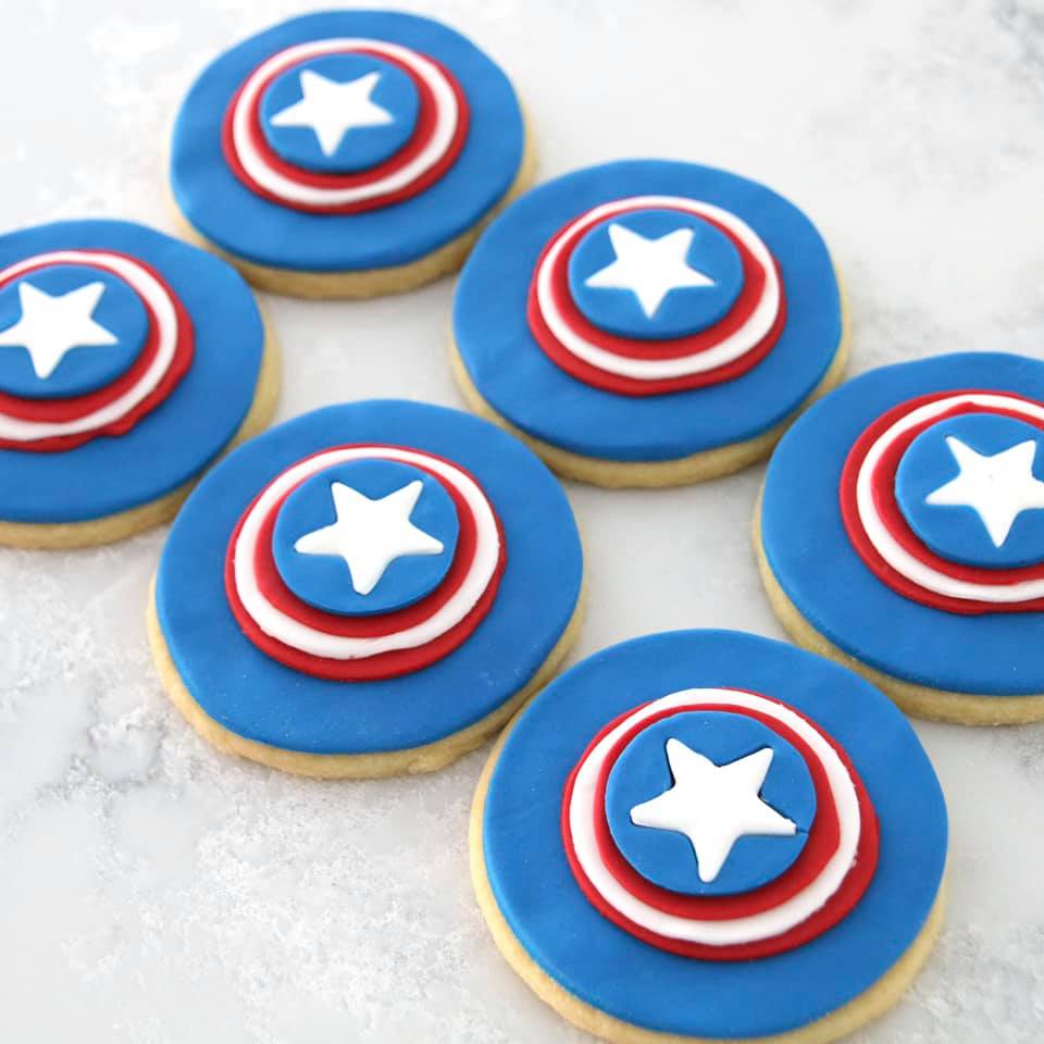 Marvel Superhero Cookies