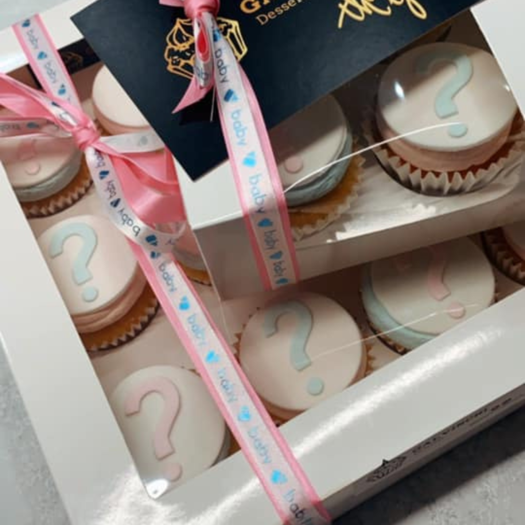 Gender Reveal Cupcakes
