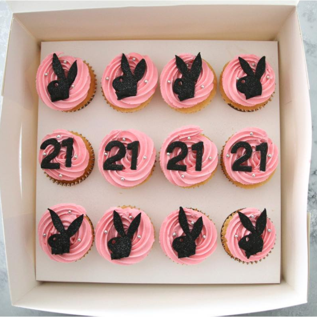 Playboy Bunny Cupcakes