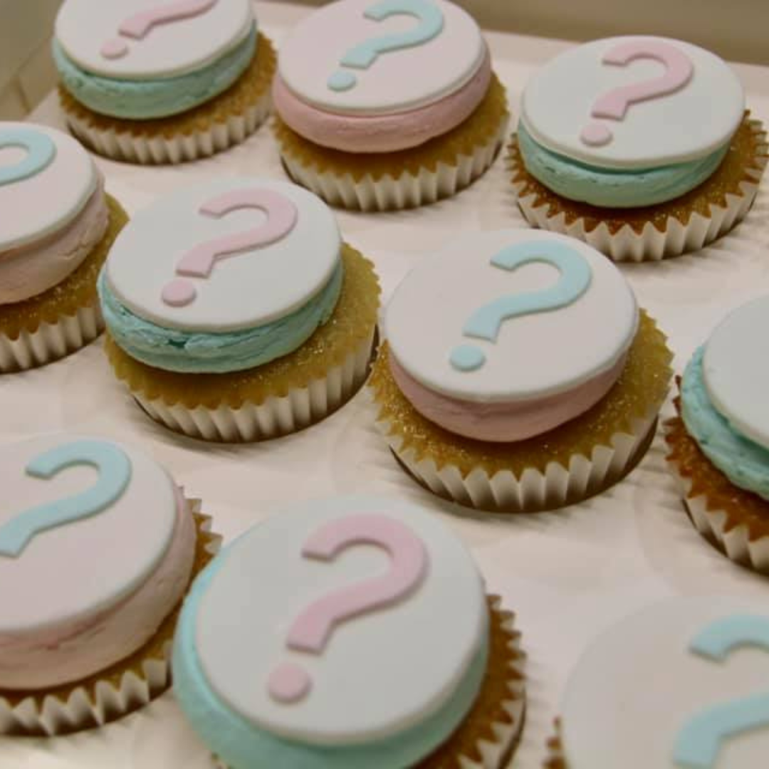 Gender Reveal Cupcakes