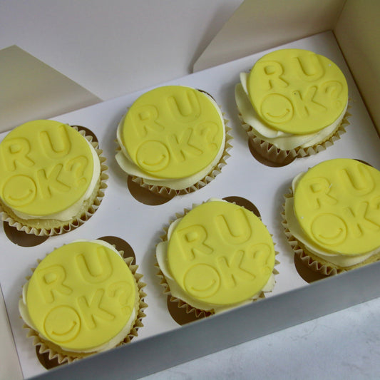 R U OK? Day Cupcakes