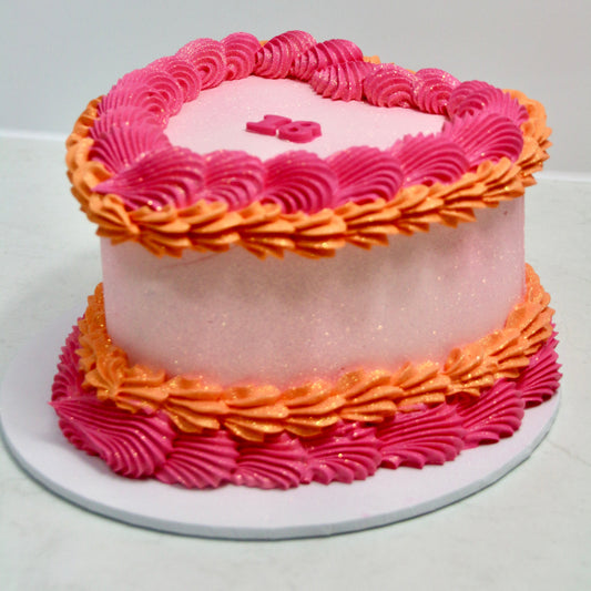 Double Border Vintage Cake