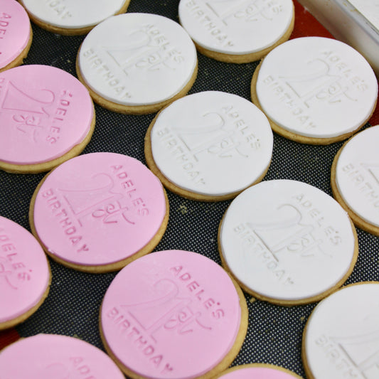 Name's 18th/21st Birthday Cookies