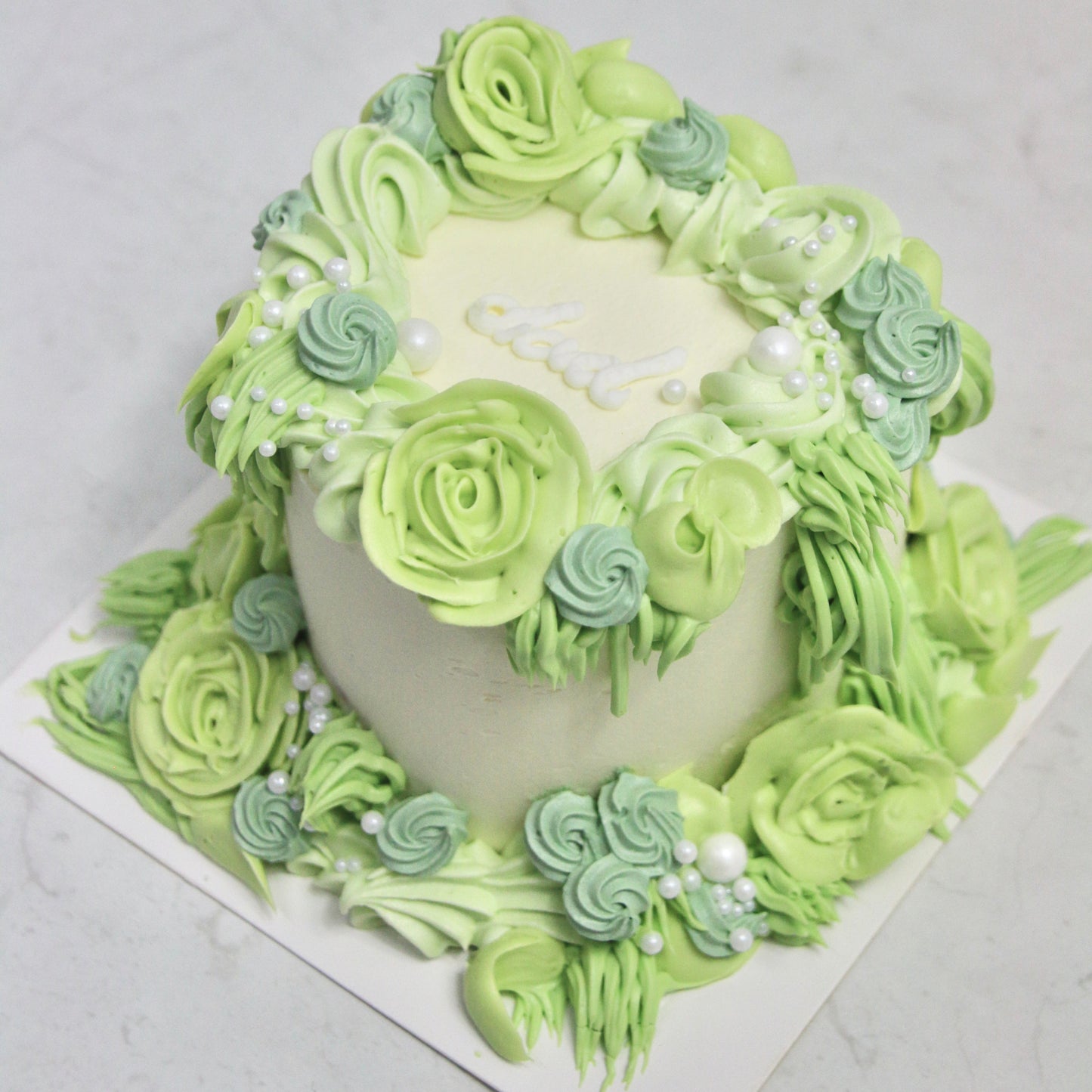 Whimisical Garden Cake