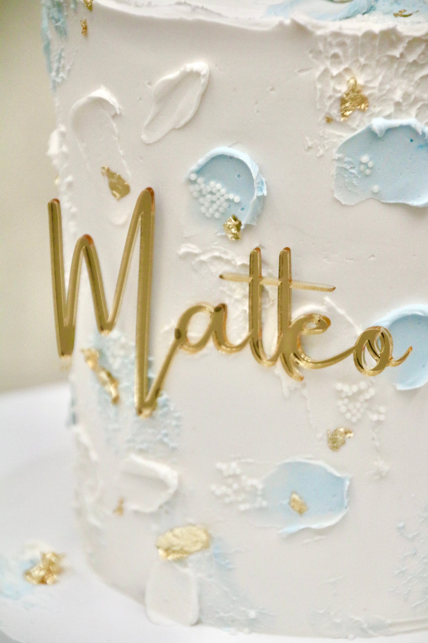 Textured Custom Cake