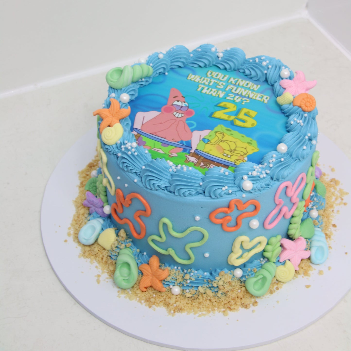 Spongebob Beach Cake