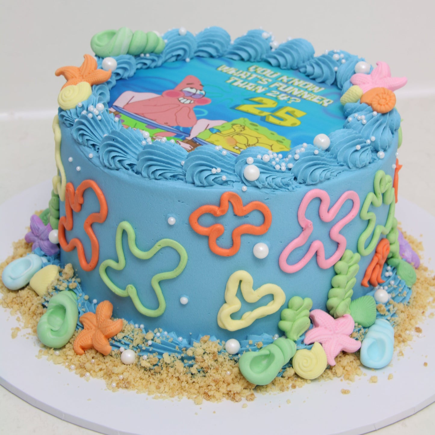 Spongebob Beach Cake