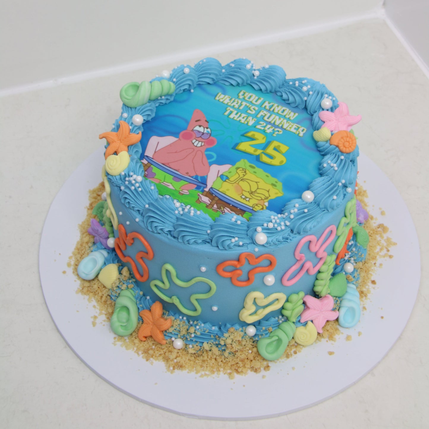 Spongebob Beach Cake
