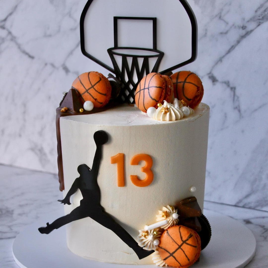 Basketball Cake Rectangular Basketball Cake – Galvinchi Desserts