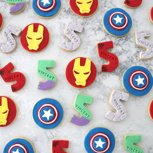Marvel Superhero Cookies